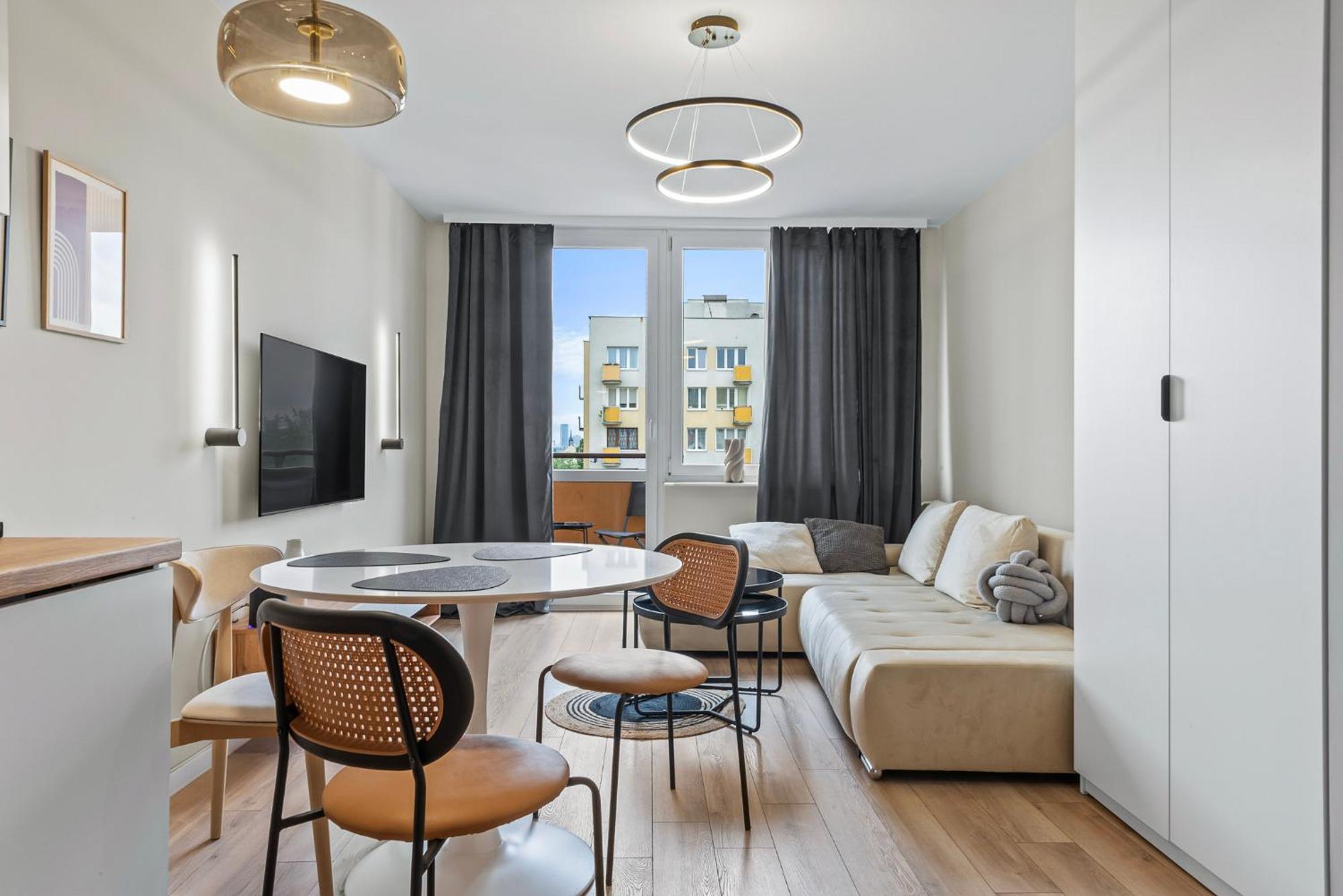 Rentplanet - Apartament Miedzynarodowa Varsovia Exterior foto